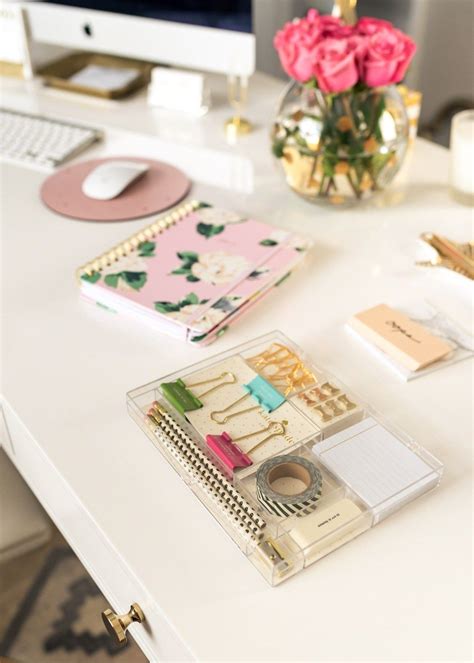 Chic Office Essentials Fancy Things Office Essentials Simple White