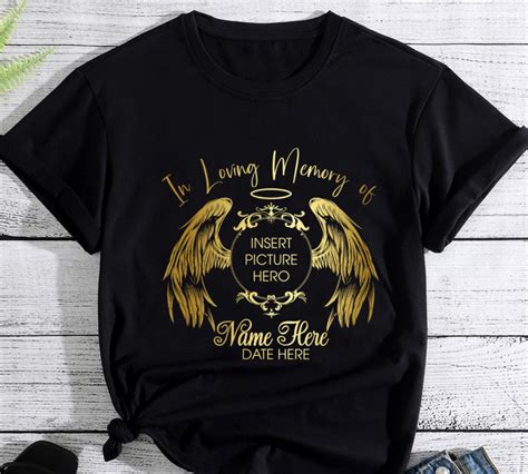 In Loving Memory T Shirt Rip Shirt Rest In Peace Shirt Custom