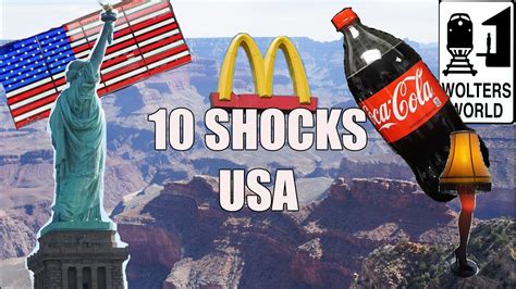 Visit Usa 10 Things That Will Shock You About America Youtube