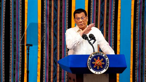 Duterte Says He Ordered A Politician Killed A Spokesman Says He Misspoke The New York Times