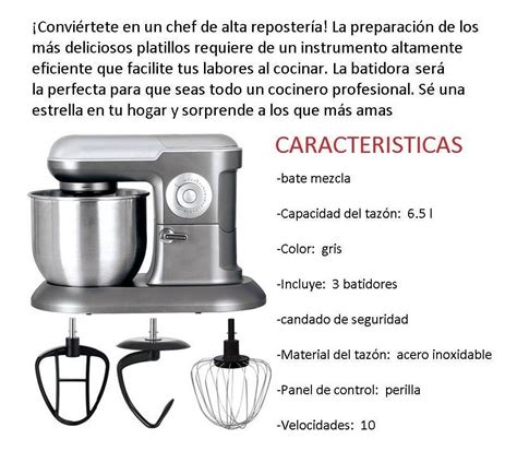 En batidoras de cocina te ayudaremos a elegir la mejor batidora para tu propio uso y ademas informándote de las mejores. Batidora Industrial De Pedestal 800 Watts 10 Velocidades Y ...