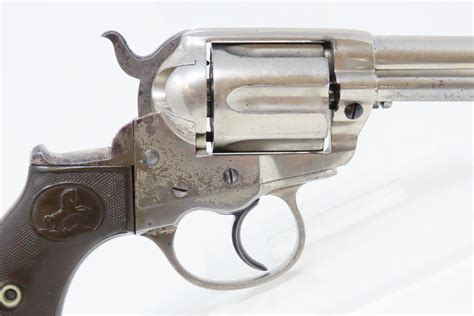 C1890 Antique Colt Model 1877 Lightning 38 Caliber Double Action