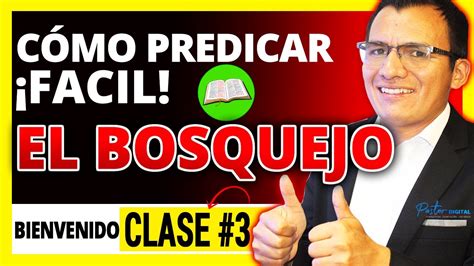 🟠cómo Hacer Un Bosquejo Para Predicar Como Predicar Facil Clase3