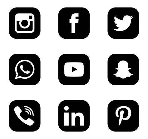Free Downloadable Social Media Icons