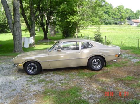 1972 Ford Maverick Mine Was White With Vynel Tan Top