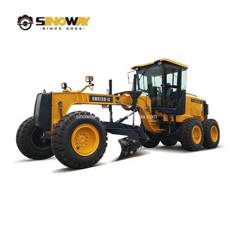 China Best 10 Ton Compact Road Construction Graders Machine Price 130