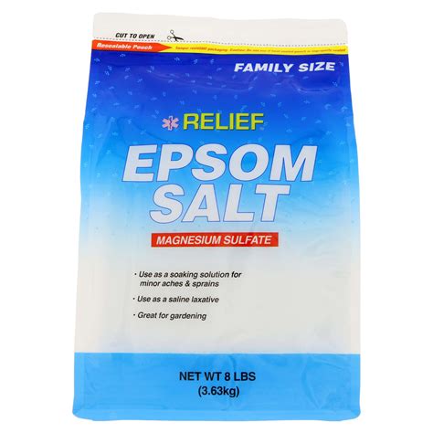 Relief Md Epsom Salt Shop Bubble Bath And Salts At H E B