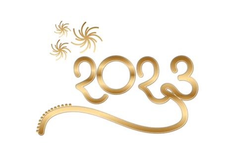 2023 شعار وسنة جديدة سعيدة التوضيح الخلفية صور عالية الدقة علم 2023