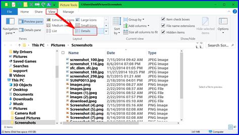 Increase Line Spacing Between Details Text In File Explorer Windows