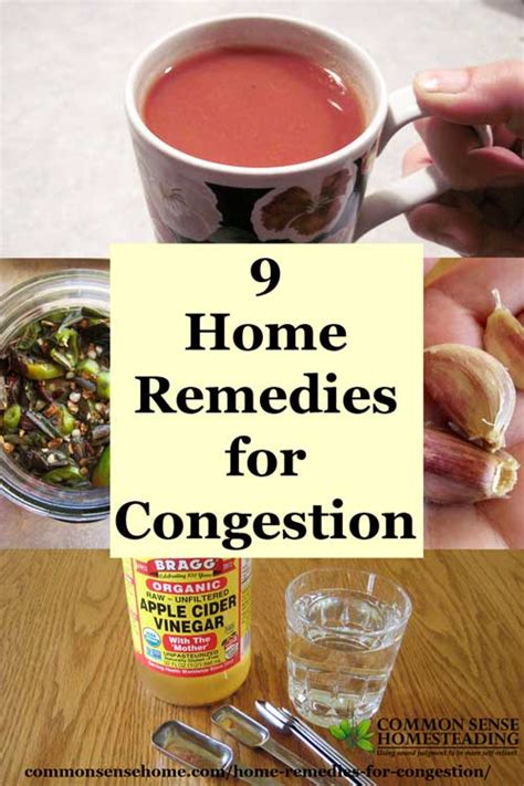 9 Home Remedies For Congestion Natural Decongestants That Work