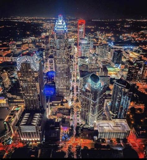 Stole This Photo Because Its Awesome Charlotte Charlotte Skyline
