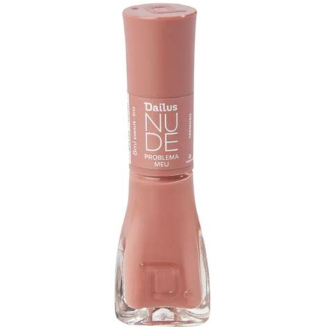 Esmalte Cremoso Dailus Nude Tons Claros Esmalte Magazine Luiza