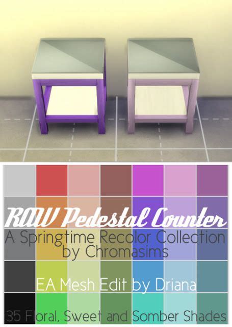 Objects Kitchen Recolors Sims 4 Blog Sims 4 Recolor