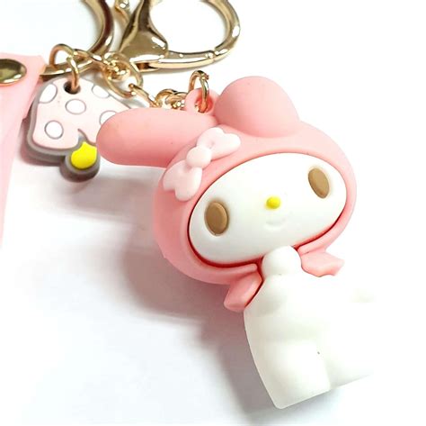 Hello Kitty Collectibles My Melody Keychain Key Fob Key Ring Lovely