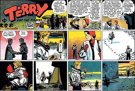 Milton Caniff Terry And The Pirates Milton Caniff Comics Book