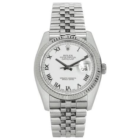 Rolex Oyster Perpetual Datejust Stainless Steel 36mm Luxe Watches