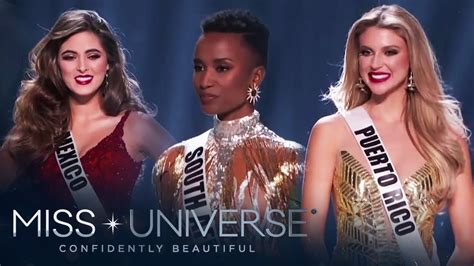 miss universe 2019 top 3 question and answer portion dec 9 2019 youtube