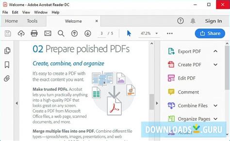Adobe acrobat reader is an advanced pdf reader that provides you with a wide variety of options, as well as some editing features that make this tool the most advanced one on the market. Download Adobe Acrobat Reader DC for Windows 10/8/7 ...