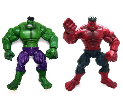 Red Hulk Action Figure ~ Action Figure Collections