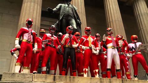 Power Rangers Celebrate 20th Anniversary In The Big Apple Youtube