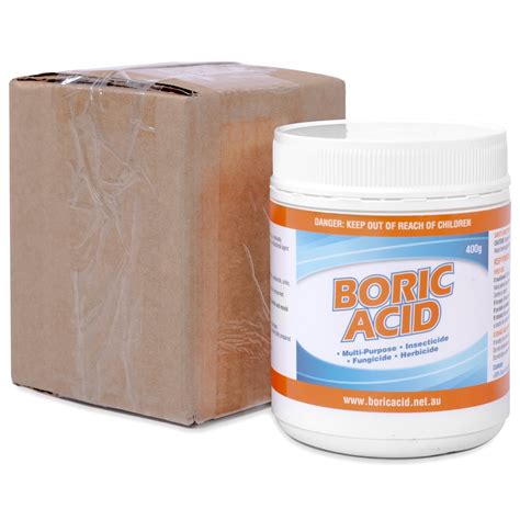Boric acid is a natural chemical compound that's useful for everything from pest control to pool maintenance. Boric acid powder 400g - Boric acid