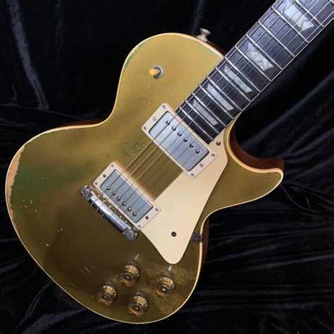 1952 Gibson Les Paul Gold Top Guitars Electric Solid Body Drew