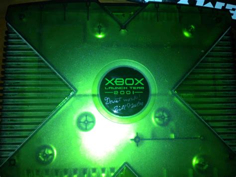I Present My Original Xbox Signed By Bill Gates Only 48