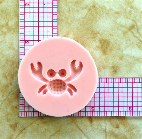 Crab Silicone Mold Silcone Molds Cake Candy Clay Etsy