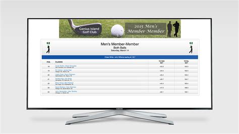 Golf Genius Tv Displayamazonesappstore For Android