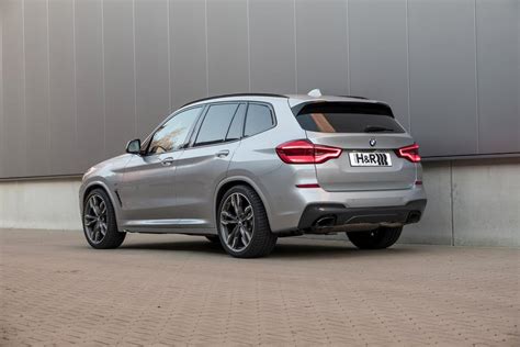 The bmw x3 suv blends luxury and practicality through an expertly designed recipe. FormaCar: H&R launches sport springs for the BMW X3 M40d xdrive