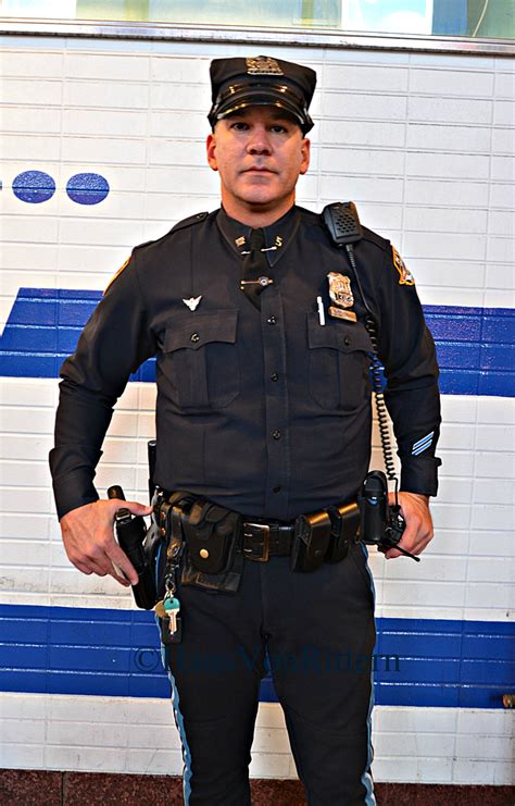 Police Officer Fernandez New York City In The Wit Of An Eye
