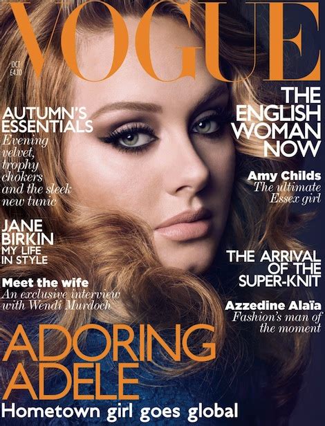 Inside My Wardrobe Adele Covers British Vogue S October Issue