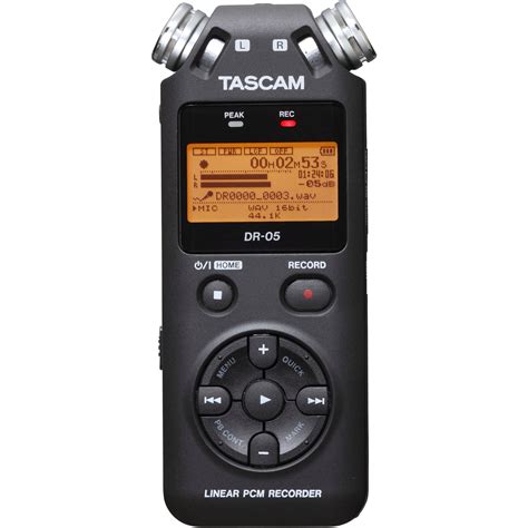 Tascam DR-05 Portable Handheld Digital Audio Recorder DR-05 B&H