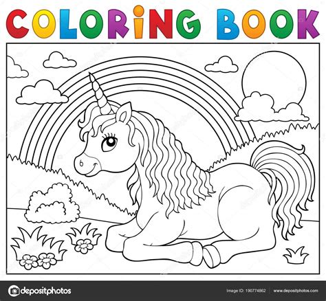 Arcoiris Dibujos De Unicornios Para Colorear No Hay Ning N Unicornio