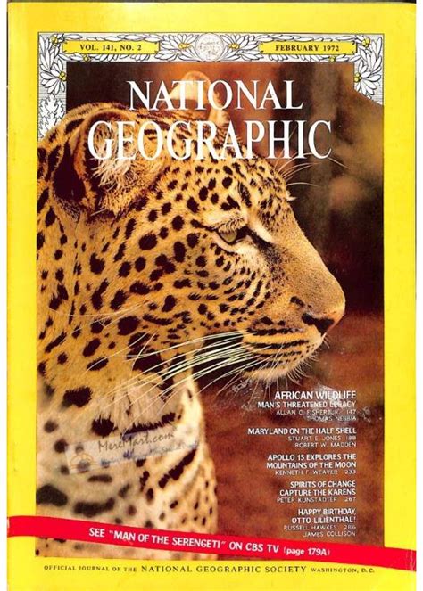 National Geographic Magazine February 1972