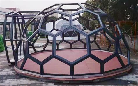 Glass Honeycomb Geodesic Dome Sec Tents
