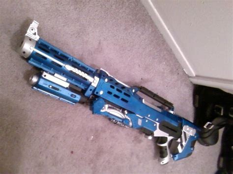 Painted Nerf Longshot Sci Fi Style Cosplay Larp Gun Prop