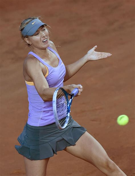 Maria Sharapova - Italian Open 2014 in Rome - Round 3 • CelebMafia