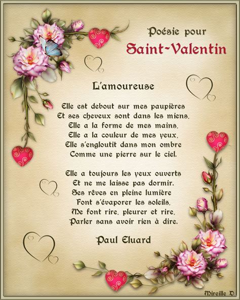 Poème Pour La Saint Valentin Poème St Valentin Enfant Turjn