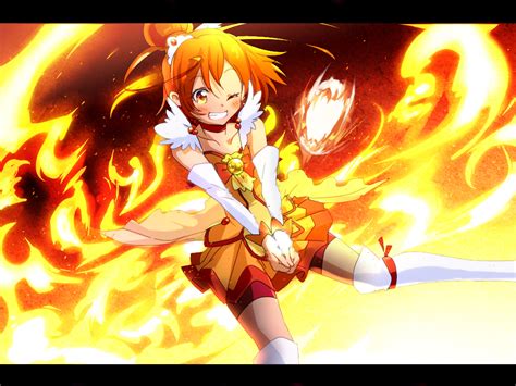 Hino Akane And Cure Sunny Precure And More Drawn By Ume Plumblossom Danbooru