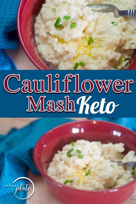 Cauliflower Mash Keto Recipe Mashed Cauliflower Cauliflower Mash
