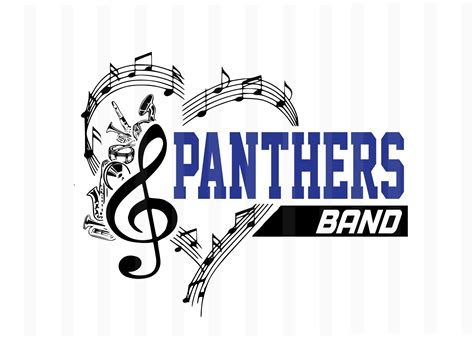Panthers Svg Marching Band Svg Panthers Band Svg High Etsy
