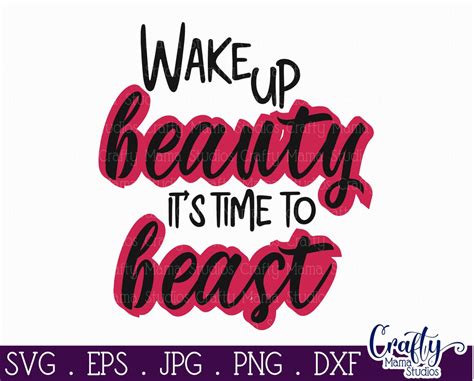 Girl Power Svg Entrepreneur Svg Wake Up Beauty Its Time To Beast