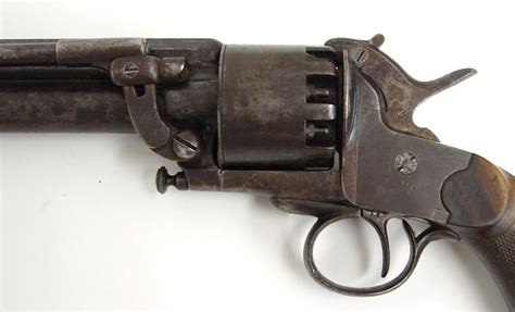 Rare Le Mat 2nd Model Revolver Manufactured In Paris 8 Shot 106mm