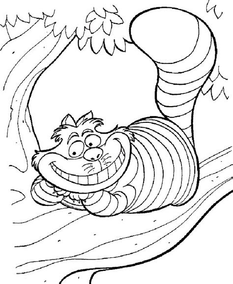 Free Alice In Wonderland Coloring Pages Coloring Home