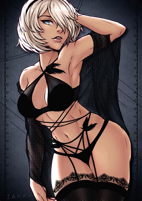 Yorha No 2 Type B Nier And 1 More Drawn By Iahfy Danbooru