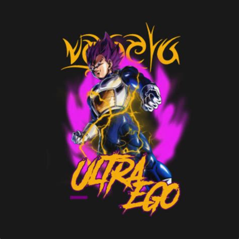 Vegeta Ultra Ego Vegeta Dragonball Z T Shirt Teepublic