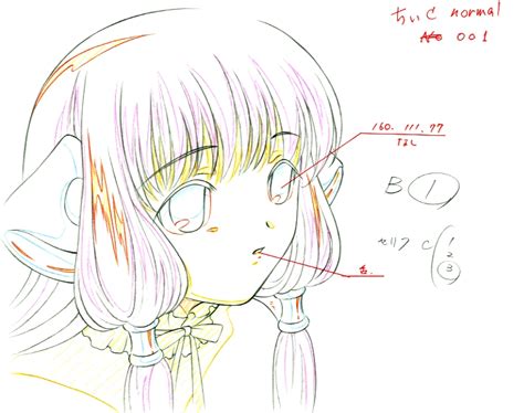 What Are The Different Colors In Anime Production Drawings