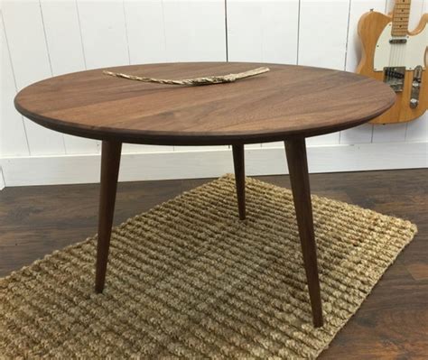 Round Coffee Table Mid Century Modern Featuring By Scottcassin