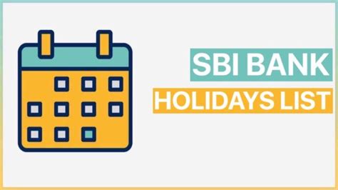 SBI Holiday List 2022 State Wise | SBI Bank Calendar PDF